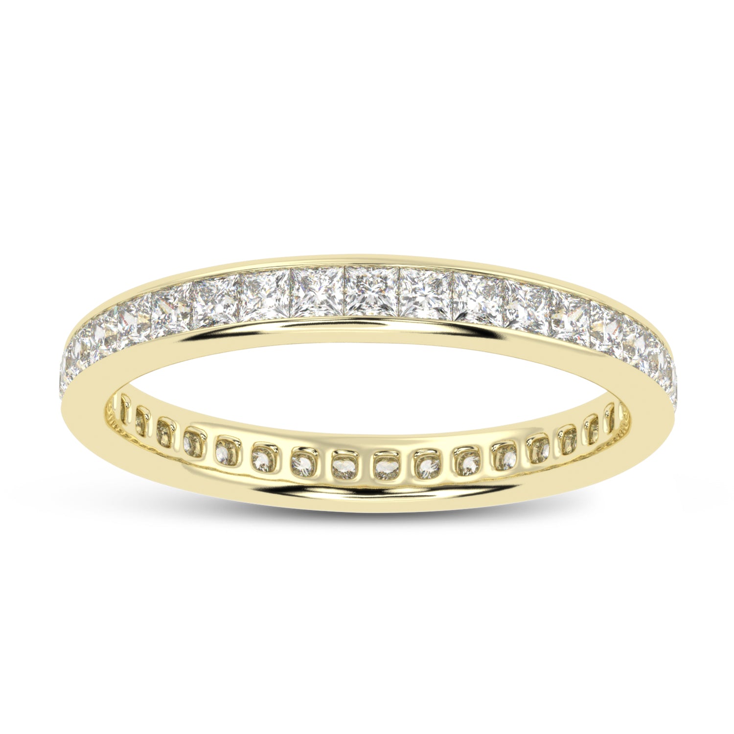 Buy 1.14Ct Eternity Natural Diamond Band | Solitairekart
